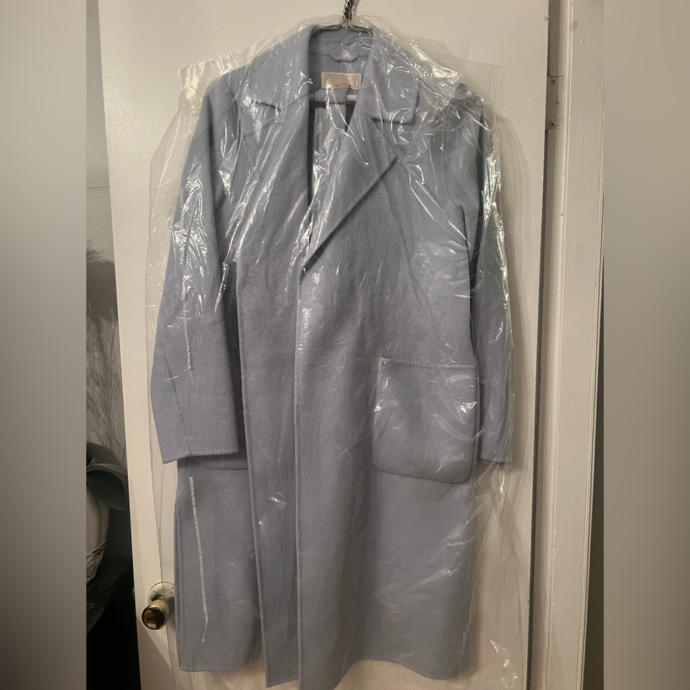 Michaels Kors Light Blue Woman’s Trench Coat